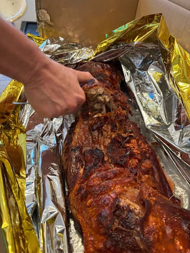 Spanferkel-Catering BESTE SPANFERKELBRATEREI & PARTYSERVICE BERLIN — Kundenfoto